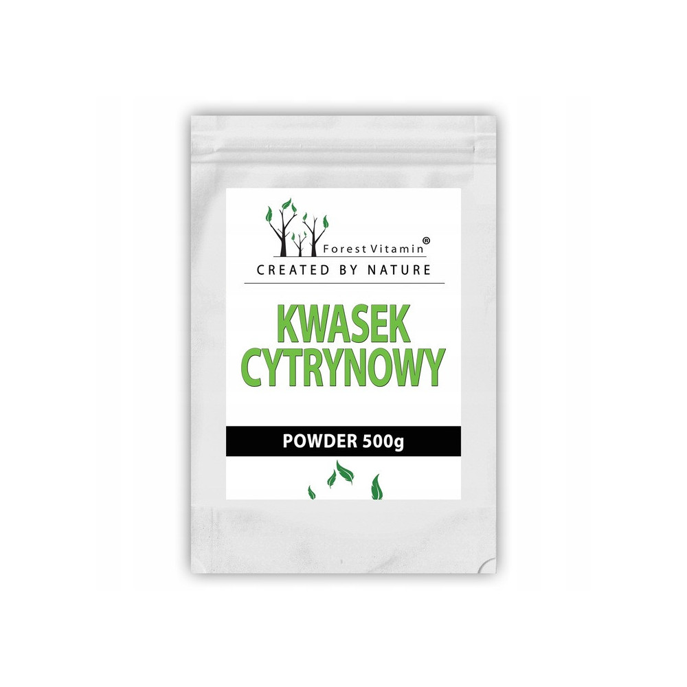 Forest Vitamin - Kwasek Cytrynowy 500g Forest Vitamin - Kwasek Cytrynowy 500g