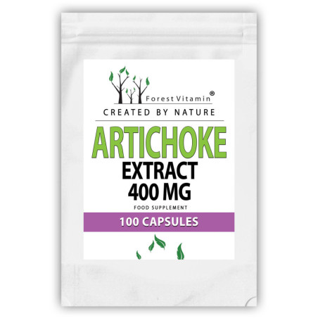Forest Vitamin - Ekstrakt z Karczocha 400mg 100 kapsułek