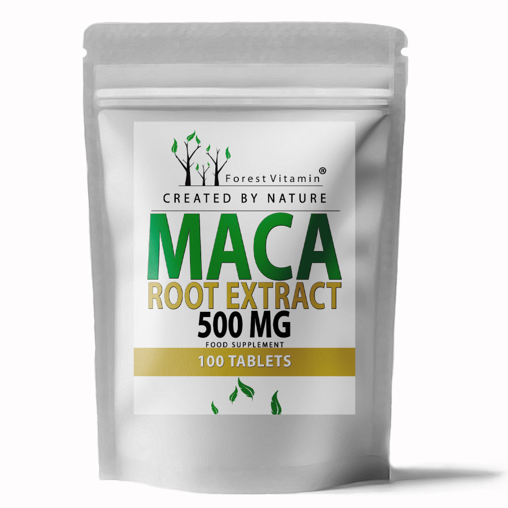 Forest Vitamin® MACA 500mg 100 Tabletek Forest Vitamin® MACA 500mg 100 Tabletek