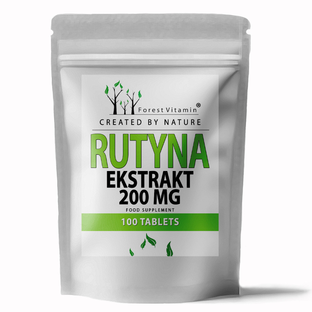 Forest Vitamin®- Rutyna 200mg 100 Tabletek Forest Vitamin®- Rutyna 200mg 100 Tabletek