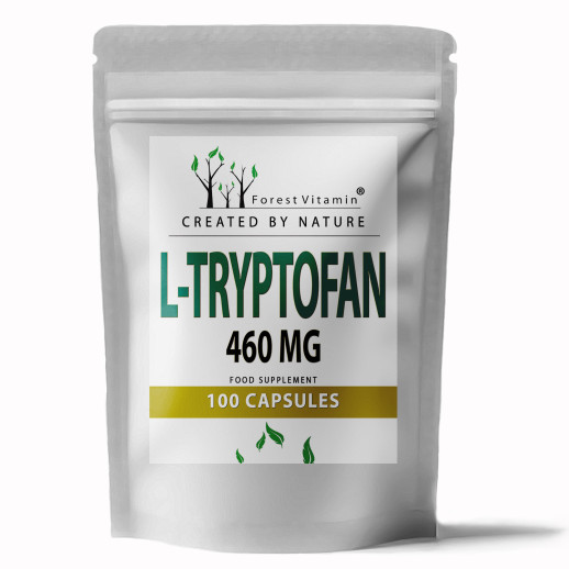 L-Tryptofan 460mg  100 Kapsułek od Forest Vitamin®