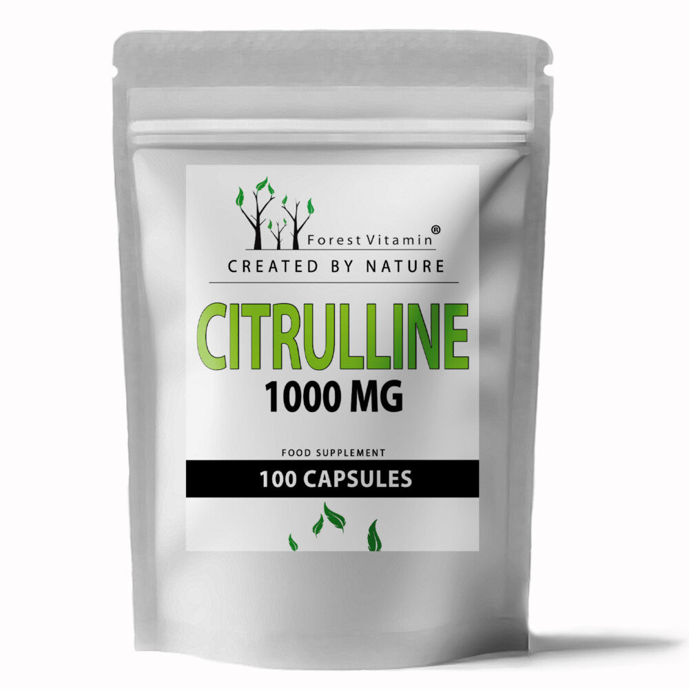 Cytrulina 1000mg 100 kapsułek od Forest Vitamin Cytrulina 1000mg 100 kapsułek od Forest Vitamin