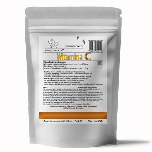 Witamina C 1000mg + Bioflawonoidy  od Forest Vitamin®
