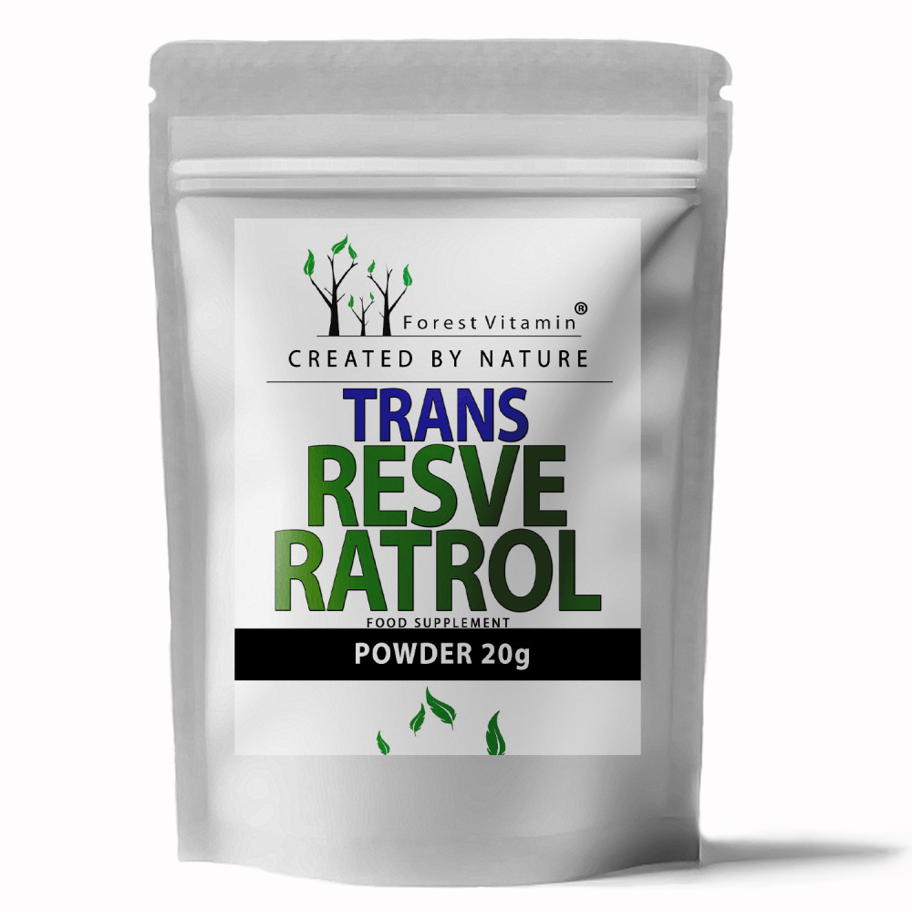 Forest Vitamin® Trans Resveratrol 20g w Proszku Forest Vitamin® Trans Resveratrol 20g w Proszku