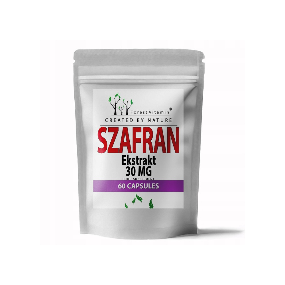 Forest Vitamin - Szafran 30mg 60 kapsułek