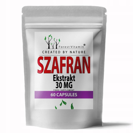 Forest Vitamin - Szafran 30mg 60 kapsułek