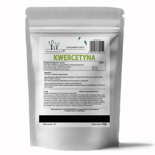 Kwercetyna 50g  w proszku od Forest Vitamin®