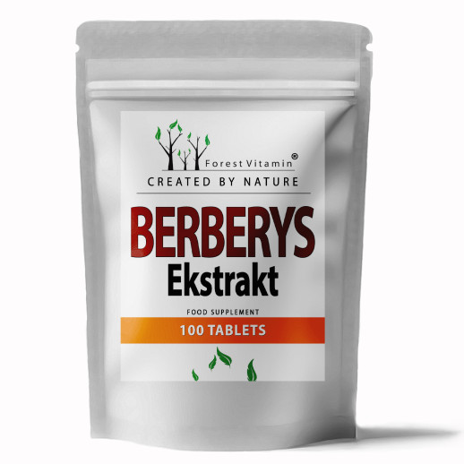 Berberys 500mg  100 Tabletek od Forest Vitamin®