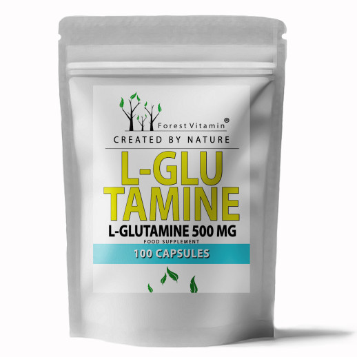 Forest Vitamin®- L-GLUTAMINA 500mg  100 Kapsułek