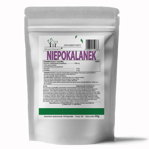 Niepokalanek 500mg 100 kapsułek od Forest Vitamin