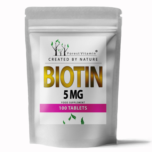 Biotyna 5mg  w tabletkach od Forest Vitamin®