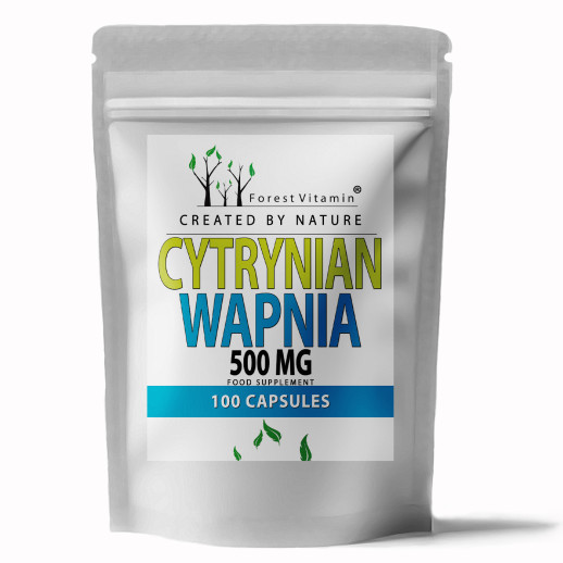 Forest Vitamin®  CYTRYNIAN WAPNIA 500mg  100 Kapsułek