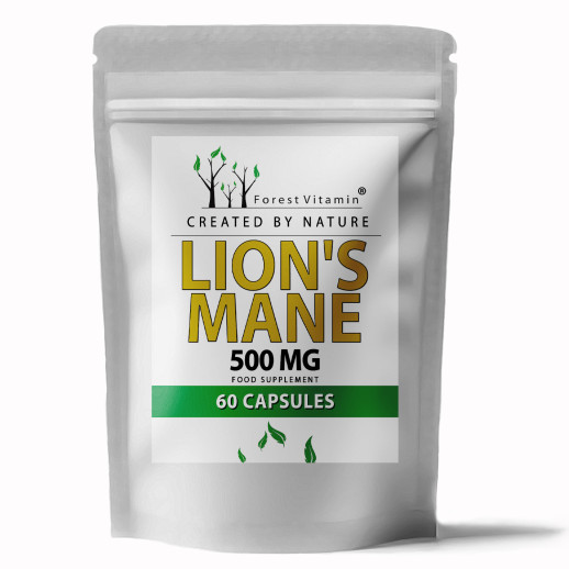 Forest Vitamin - Soplówka Jeżowata 500mg 60 kapsułek