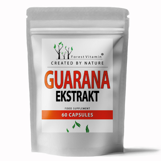 Forest Vitamin®  Guarana 525mg  60 Kapsułek