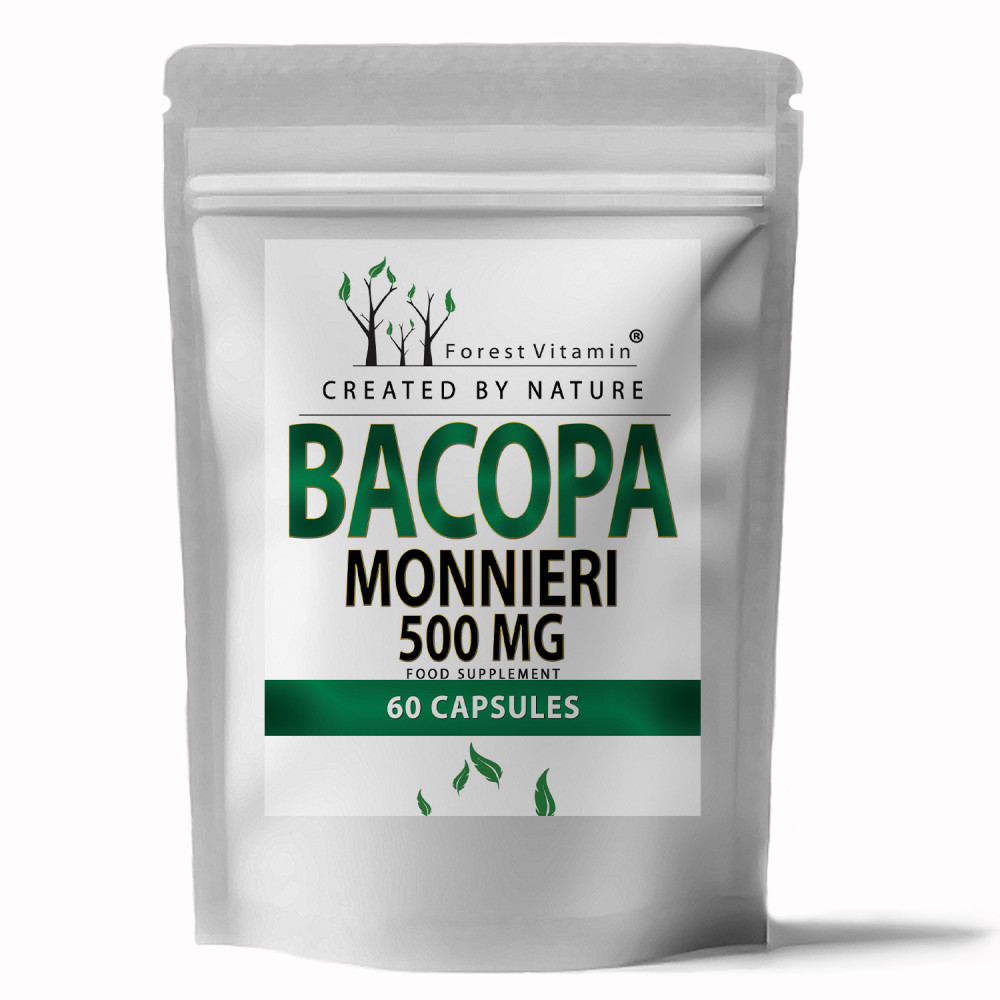 Forest Vitamin® Bakopa Drobnolistna 500mg Kapsułki Forest Vitamin® Bakopa Drobnolistna 500mg Kapsułki