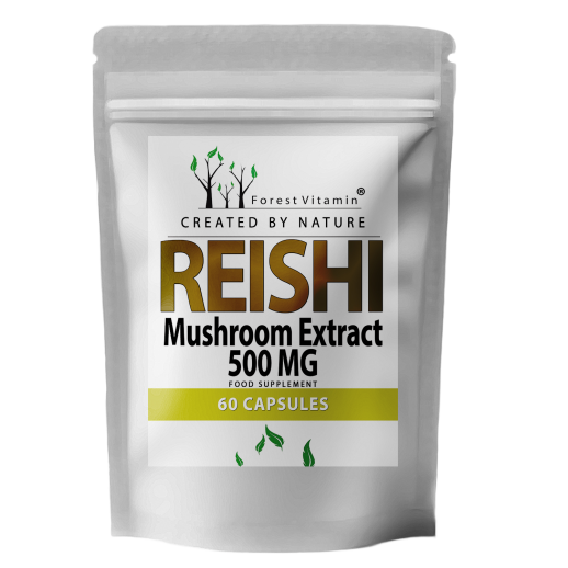Forest Vitamin - Ekstrakt z Grzyba Reishi 60 kapsułek