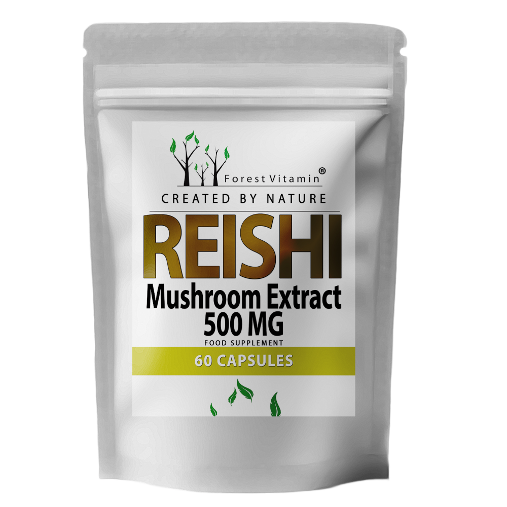 Forest Vitamin - Ekstrakt z Grzyba Reishi 60 kapsułek
