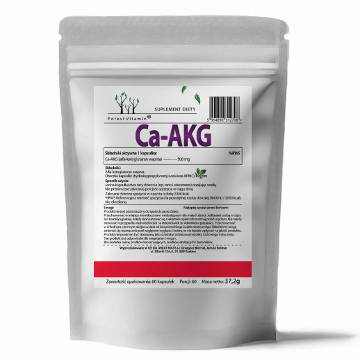 Forest Vitamin - Ca-AKG 500mg 60 kapsułek