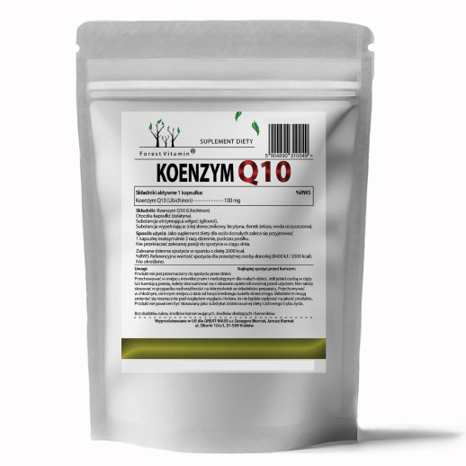 Forest Vitamin®  Koenzym Q10 100mg  Kapsułki Żelowe