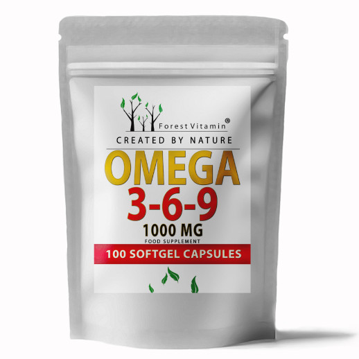 Forest Vitamin  OMEGA 3-6-9 1000mg  100 Kapsułek Softgel