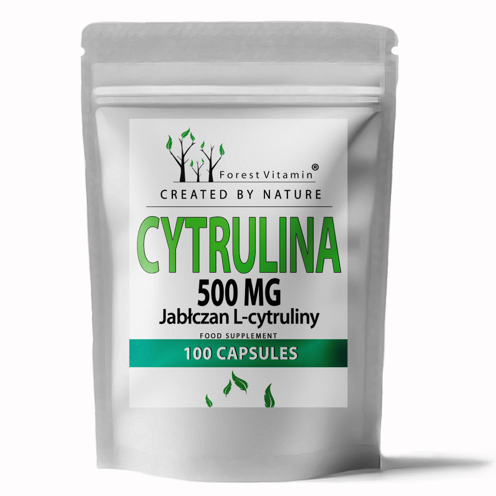 Forest Vitamin - L-Cytrulina 500mg 100 kapsułek Forest Vitamin - L-Cytrulina 500mg 100 kapsułek