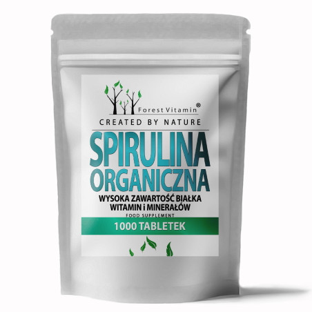 Forest Vitamin - Spirulina Organiczna 1000 tabletek