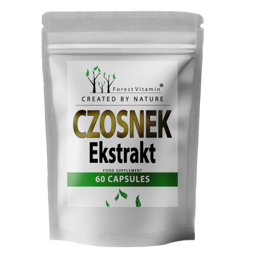 Forest Vitamin - Czosnek Ekstrakt 100mg 60 kapsułek