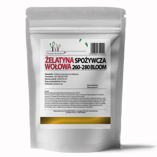 Forest Vitamin - Żelatyna Wołowa Spożywcza