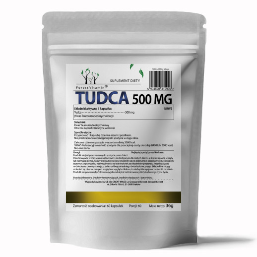 Forest Vitamin - Tudca 500mg 60 kapsułek