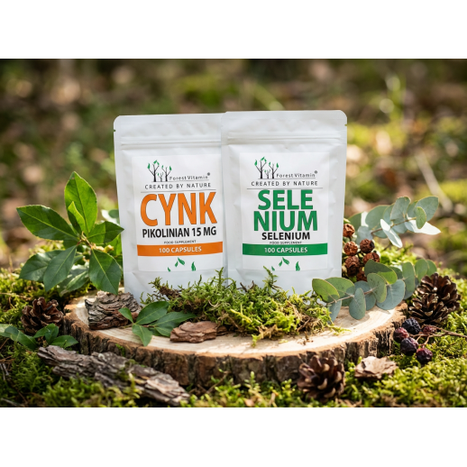 Pikolinian Cynku + Selen Organiczny