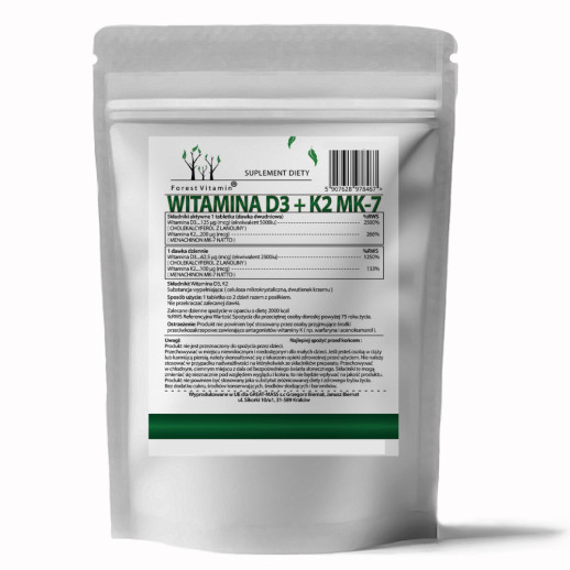 ADEK - Witamina  E + A + D3 k2mk7