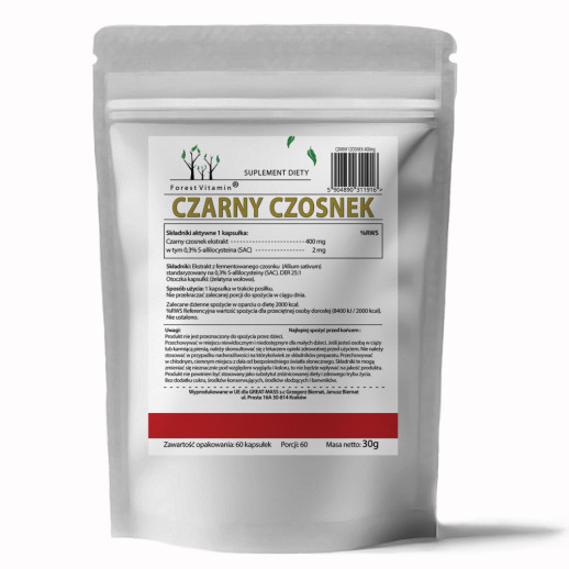 Zestaw na krążenie - Nattokinaza, resveratrol, czarny czosnek