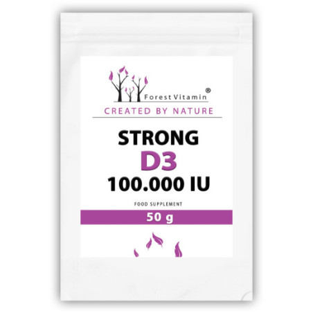 Forest Vitamin®  D3 100.000iu 50g  Proszek