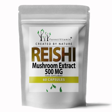 Przejdź do produktu Forest Vitamin® Ekstrakt z Grzyba REISHI 500 mg - 60 Kapsułek