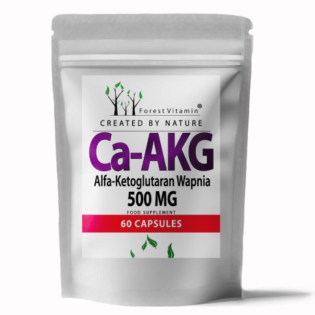 Przejdź do produktu Forest Vitamin® Ca-AKG 500 mg - 60 Kapsułek