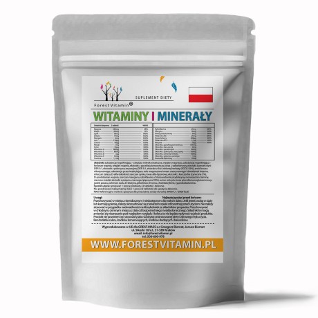 Przejdź do produktu Forest Vitamin® Witaminy i Minerały Full Spectrum - Tabletki