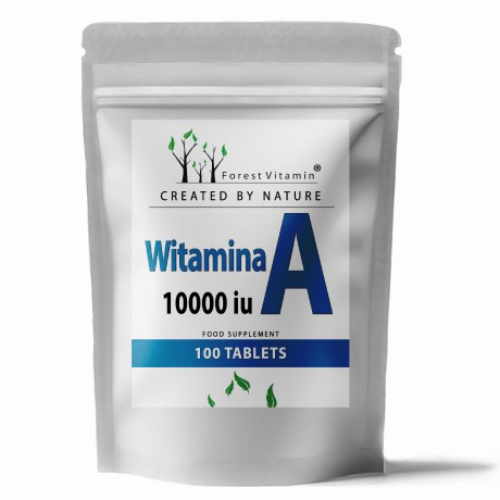 Przejdź do produktu Forest Vitamin® Witamina A 10.000 iu - Tabletki