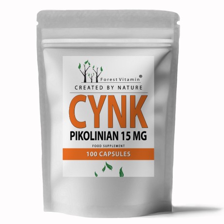 Przejdź do produktu Forest Vitamin® Pikolinian Cynku 15 mg - Kapsułki