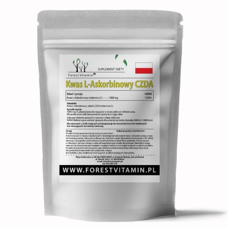 Przejdź do produktu Forest Vitamin® Witamina C Kwas L-Askorbinowy w Proszku