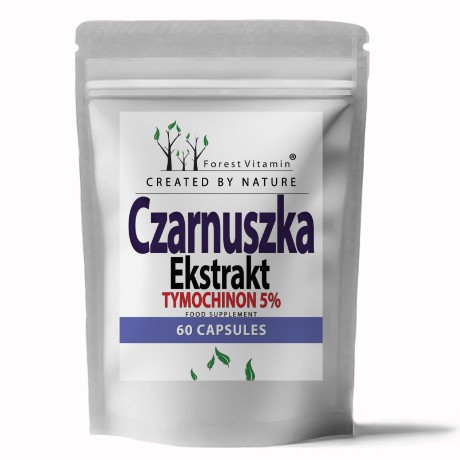 Przejdź do produktu Forest Vitamin® Czarnuszka Ekstrakt (Nigella sativa) 500 mg - 60 Kapsułek