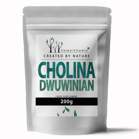 Przejdź do produktu Forest Vitamin® Dwuwinian Choliny 500 mg - 200 gramów w Proszku