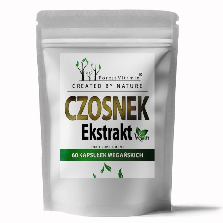 Przejdź do produktu Forest Vitamin® Czosnek Ekstrakt 100 mg - 60 Kapsułek