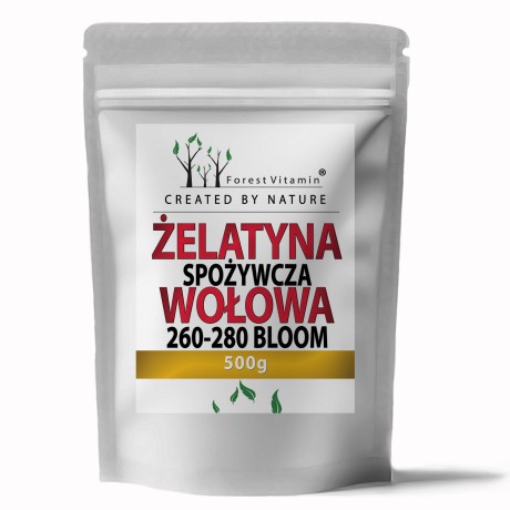 Przejdź do produktu Forest Vitamin® Żelatyna wołowa spożywcza w Proszku