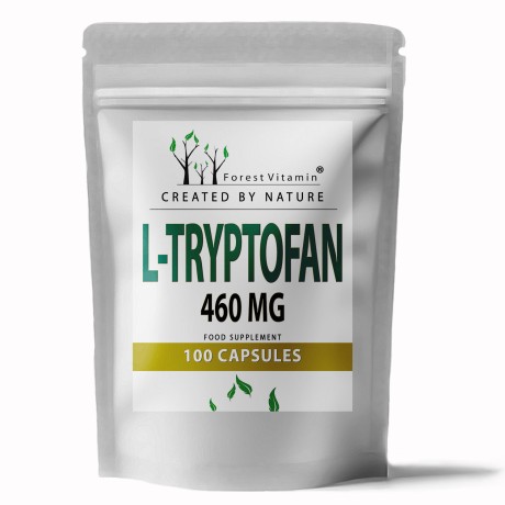 Przejdź do produktu Forest Vitamin® L-Tryptofan 460 mg - 100 Kapsułek