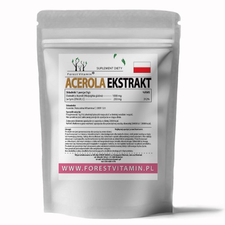 Przejdź do produktu Forest Vitamin® Acerola Ekstrakt - Proszek