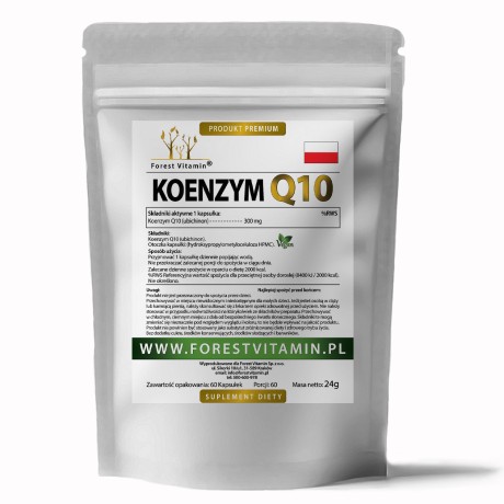 Przejdź do produktu Forest Vitamin® Koenzym Q10 (Ubichinon) 300 mg - 60 Kapsułek