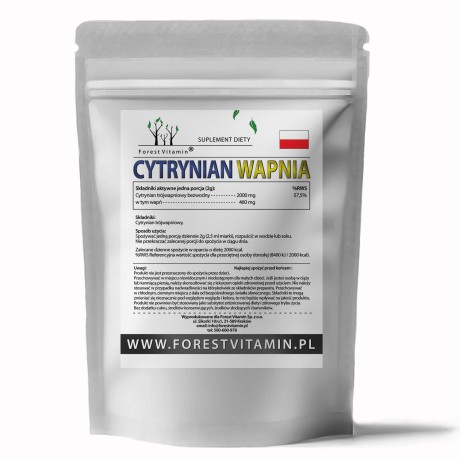 Przejdź do produktu Forest Vitamin® Cytrynian Wapnia 250 gramów