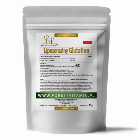 Przejdź do produktu Forest Vitamin® Liposomalny Glutation 500 mg - 60 Kapsułek
