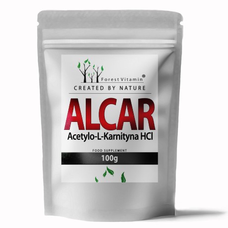 Przejdź do produktu Forest Vitamin® ALCAR (Acetylo-L-Karnityna HCl) - 100 gramów