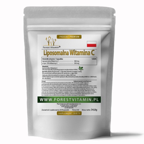 Przejdź do produktu Forest Vitamin® Liposomalna Witamina C 500 mg - 60 Kapsułek